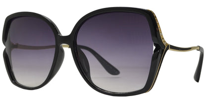 DS-8013 - Lentes plásticos con decorado de piedras brillantes